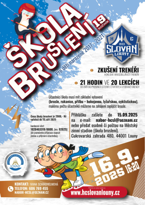 19. ročník ŠKOLY BRUSLENÍ je zde!